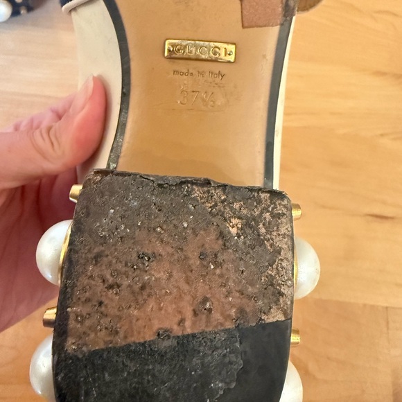 Authentic Gucci White Peyton Loafers - Picture 12 of 12